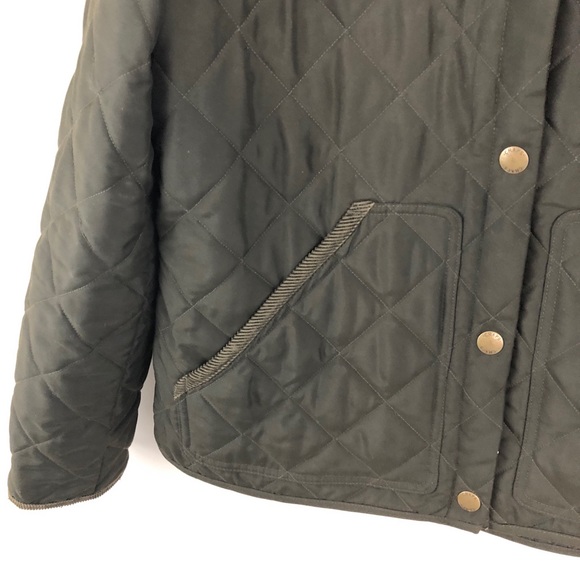 Chaps quilted Button Front Jacket - Picture 3 of 4